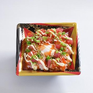 福一　まぐろユッケ丼