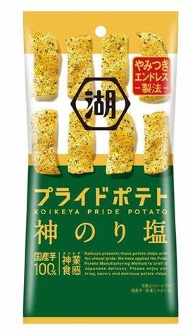 湖池屋　 スリム　プライドポテト　神のり塩　 ３０ｇ