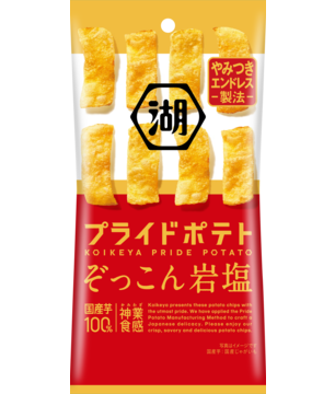湖池屋　 スリムプライドポテトぞっこん岩塩　 ３０ｇ