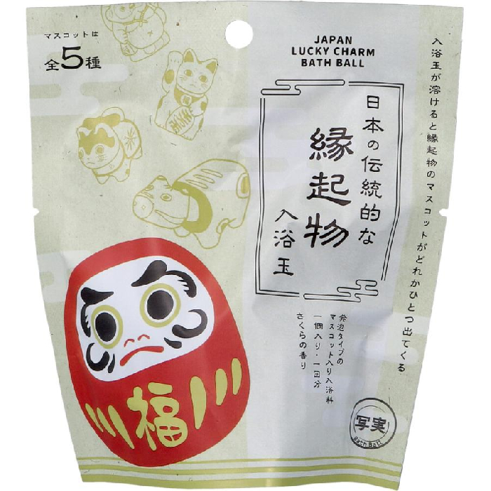 ノルコーポレーション 日本の伝統的な縁起物　入浴玉 ５０ｇ
