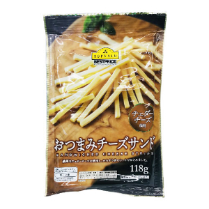 トップバリュ おつまみチーズサンド　 １１８ｇ