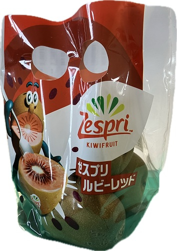 ニュージーランド産 キウイ袋（ルビーレッド） 4個入