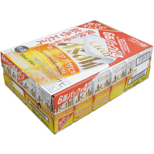 アサヒビール クリアアサヒ ３５０ＭＬ&times;２４缶入