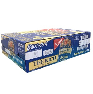 アサヒ ザ・リッチ ３５０ｍｌ&times;２４缶入