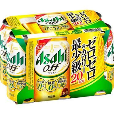 アサヒ オフ ３５０ｍｌ&times;６缶入