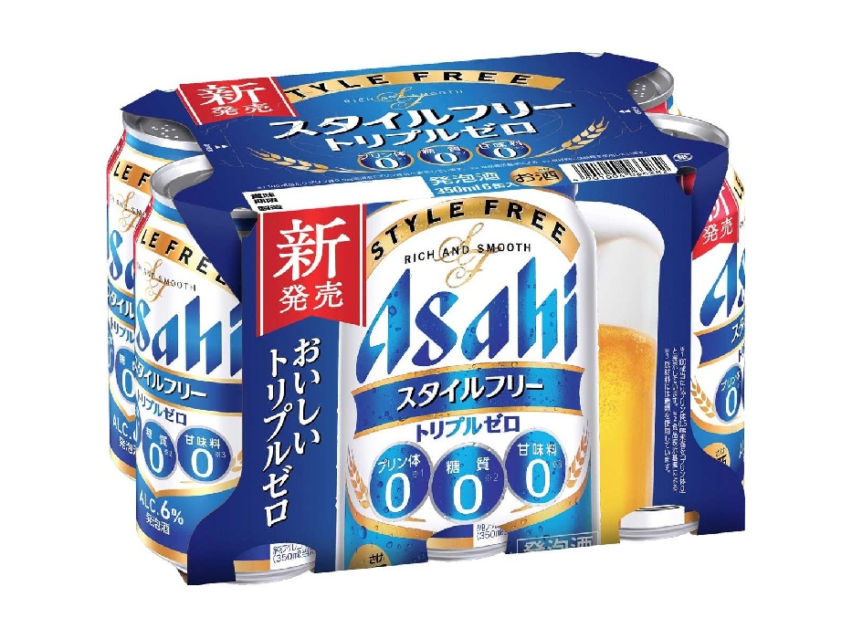 アサヒ スタイルフリートリプルゼロ ３５０ｍｌ&times;６缶パック