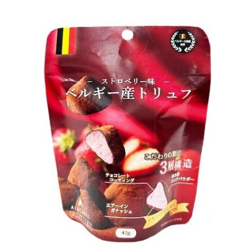 アラカルト ベルギー産パウダートリュフ（ストロベリー味） ４２ｇ