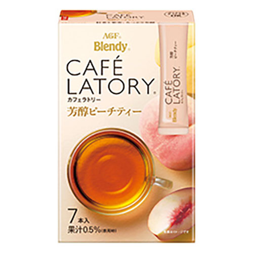 AGF ブレンディ カフェラトリー スティック 芳醇ピーチティー 7本入
