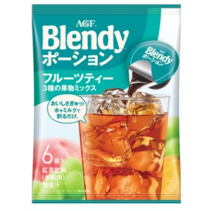 ＡＧＦ 「ブレンディ」　ポーション フルーツティー ３種の果物ミックス ６個入