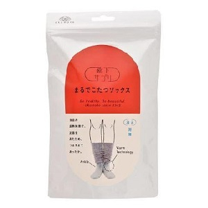 岡本 靴下サプリ　まるでこたつソックス　グレー 23〜25ｃｍ