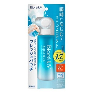花王 ビオレ ＵＶ アクアリッチウォータリーエッセンス フレッシュパウチ １２０ｇ