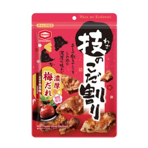 亀田製菓 技のこだ割り 濃厚梅だれ １００ｇ