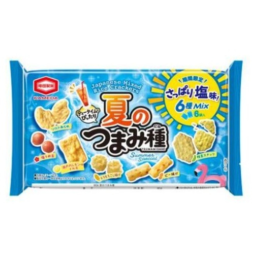 亀田製菓 夏のつまみ種 ６袋入