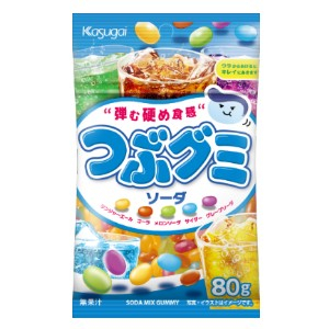 春日井 つぶグミソーダ ８０ｇ