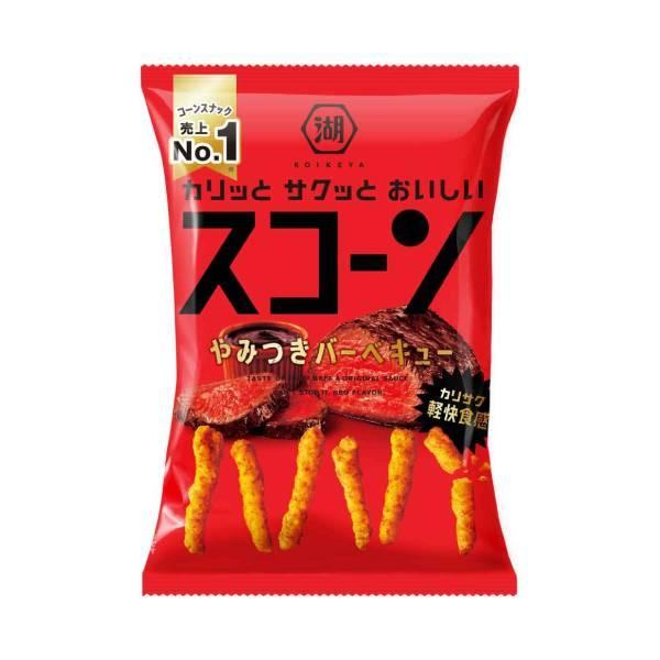 湖池屋 スコーン やみつきバーベキュー ７３ｇ