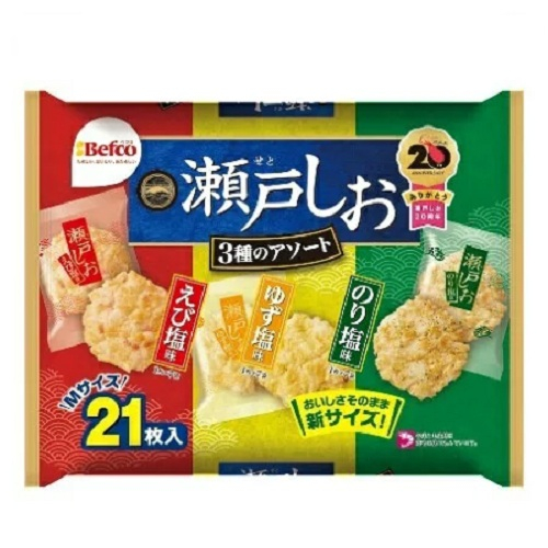 栗山米菓 瀬戸しおアソート ２１枚入