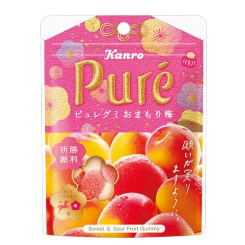カンロ ピュレグミおまもり梅 ５２ｇ