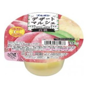 ブルボン デザートマルシェ白桃 １４０ｇ