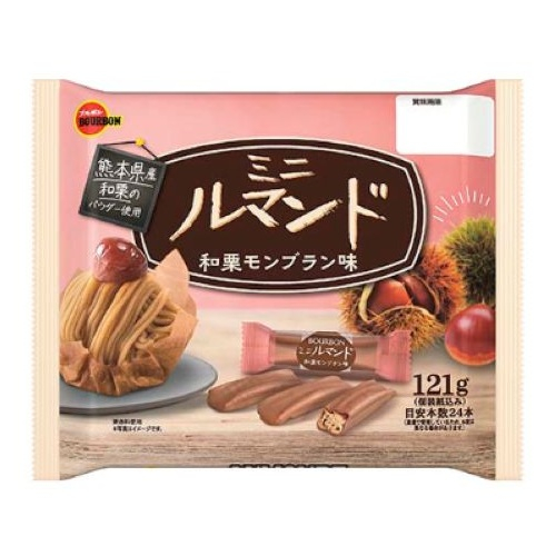 ブルボン ミニルマンド 和栗モンブラン味 １２１ｇ