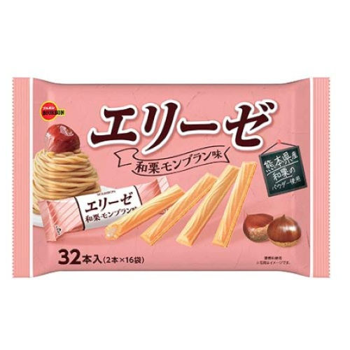 ブルボン エリーゼ 和栗モンブラン味 ３２本入
