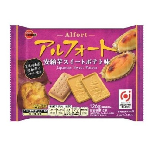 ブルボン アルフォート 安納芋スイートポテト味 １２６ｇ
