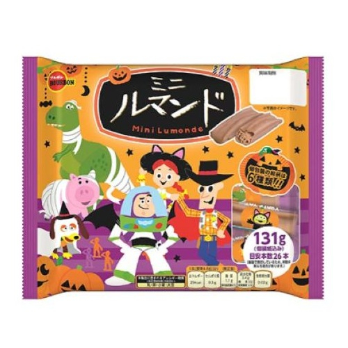 ブルボン ディズニー ミニルマンド ハロウィン １３１ｇ