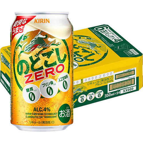 キリン のどごし　ＺＥＲＯ　 ３５０ｍＬｘ６缶ｘ４パック