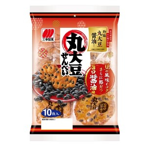 三幸製菓 丸大豆せんべい 旨口醤油味　 １０枚入