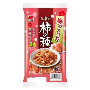 三幸製菓 柿の種 梅ざらめ ５袋入