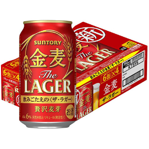 サントリー 金麦 ザ・ラガー ３５０ｍｌ&times;２４缶入