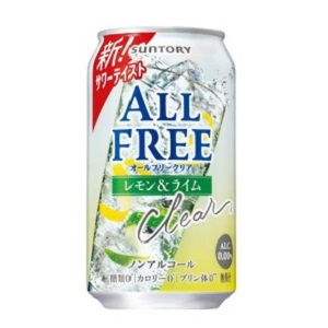 サントリー オールフリークリア レモン＆ライム ３５０ｍｌ