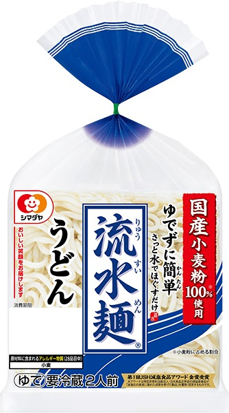 シマダヤ 流水麺うどん ２人前 ４２０ｇ