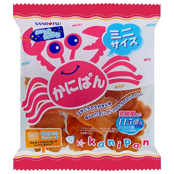 三立製菓 ミニかにぱん ８０ｇ