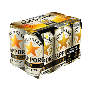 サッポロ ゴールドスター ３５０ｍｌ&times;６缶入