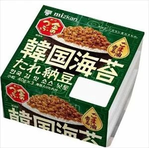 ミツカン 金のつぶごま油香る韓国海苔たれ ４０ｇ×3個入