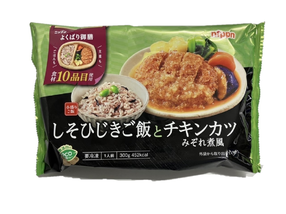 ニップン よくばり御膳　しそひじきご飯とチキンカツ　みぞれ煮風 ３００ｇ