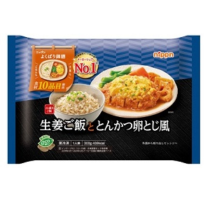 ニップン よくばり生姜ご飯豚かつ卵とじ ３００ｇ