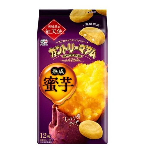 不二家 カントリーマアム（熟成蜜芋） １２枚入