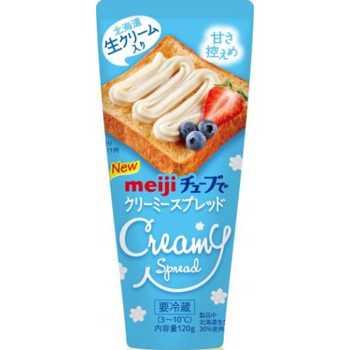 明治 チューブでクリーミースプレッド １２０ｇ