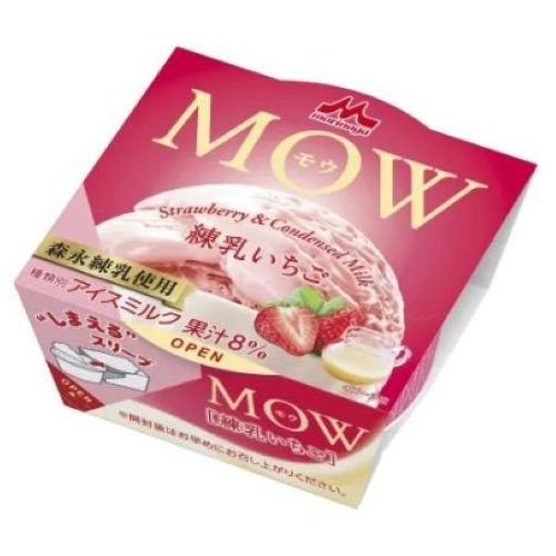 森永乳業 ＭＯＷ練乳いちご １４０ｍｌ