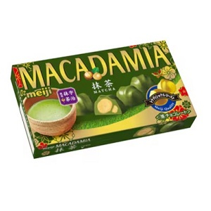 明治 マカダミアチョコレート抹茶 ９粒入