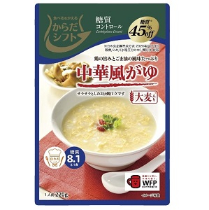 三菱食品 からだシフト 糖質コントロール 中華風がゆ ２２０ｇ