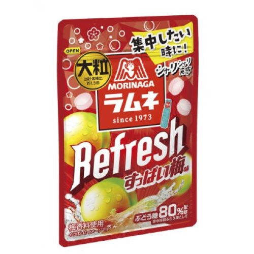 森永製菓 大粒ラムネリフレッシュ すっぱい梅 ２８ｇ
