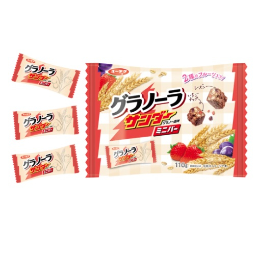有楽製菓 グラノーラサンダーミニバー １１０ｇ