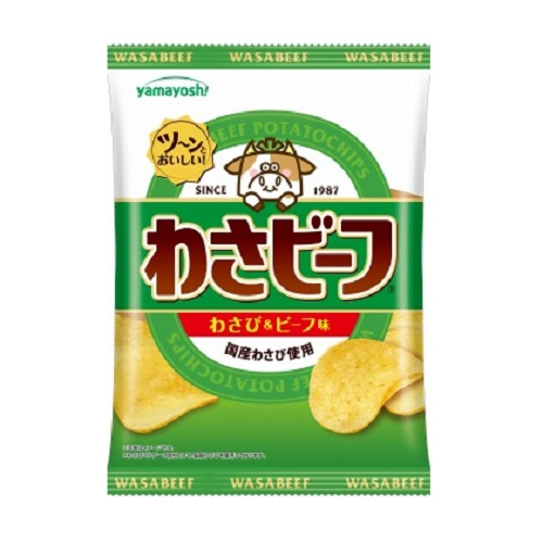 山芳 ポテトチップス　わさビーフ ５０ｇ