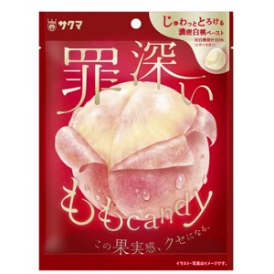 サクマ 罪深い ももキャンディ ５４ｇ