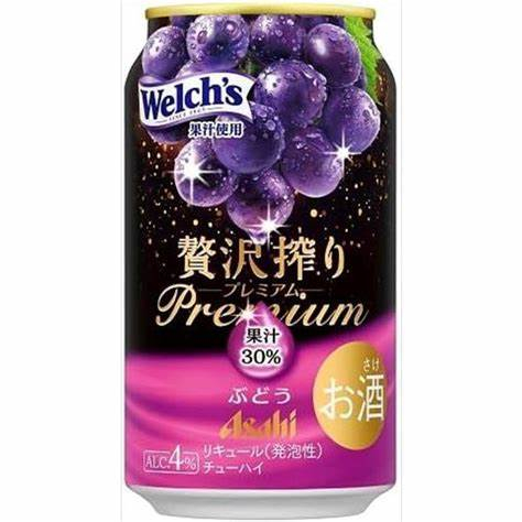 アサヒ 贅沢搾り プレミアムぶどう ３５０ｍｌ