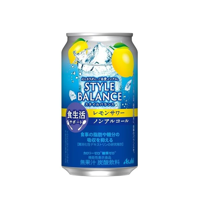 アサヒ スタイルバランス 食生活サポートレモンサワーテイスト ３５０ｍｌ