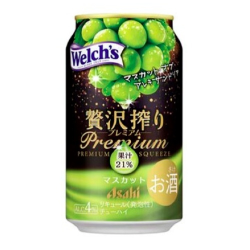 アサヒ 贅沢搾り プレミアムマスカット ３５０ｍｌ
