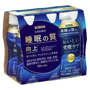 キリン おいしい免疫ケア　睡眠　 １００ｍｌ&times;６本